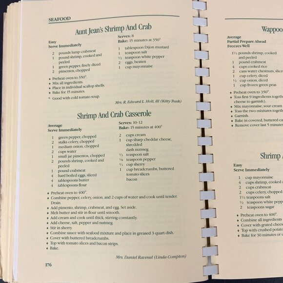Charleston Receipts Repeats Cookbook By Junior League of Charleston 1992 Spiral - Picture 11 of 12